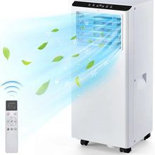 Load image into Gallery viewer, 8000 BTU Portable Air Conditioner with Remote, Dehumidifier & 24-Hour Timer
