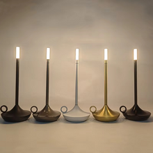 Load image into Gallery viewer, Nordic LED Cordless Rechargeable Candle-Style Table Lamp for Dining, Bedroom, and Living Room