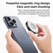 Load image into Gallery viewer, Mini Magnetic Selfie Ring Light - Pocket Clip-On LED Light