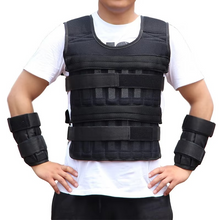 Load image into Gallery viewer, Adjustable Weighted Training Vest for Boxing Running and Fitness