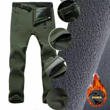 Load image into Gallery viewer, Men's Waterproof Soft Shell Winter Pants for Hiking, Skiing, and Outdoor Adventures