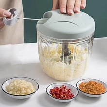 Load image into Gallery viewer, Home Kitchen Manual Grinder - Multifunctional Garlic, Ginger, Meat & Vegetable Mincer