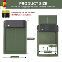 Load image into Gallery viewer, Smart Automatic Chicken Coop Door Opener with Light Sensor and Waterproof Design