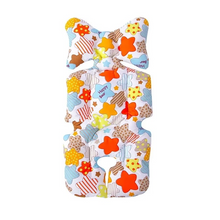 Load image into Gallery viewer, Soft Cotton Universal Baby Seat Cushion Liner for Strollers, Cars, and High Chairs