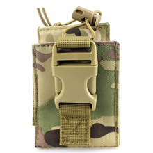 Load image into Gallery viewer, Tactical 600D MOLLE Radio Pouch Walkie Talkie Holder Waist Carry Case