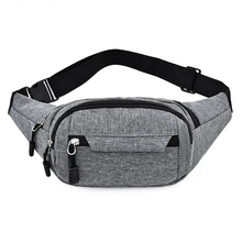 Load image into Gallery viewer, Unisex Waterproof Canvas Waist and Crossbody Bag for Outdoor Sports