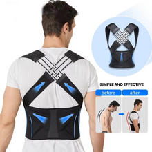 Load image into Gallery viewer, Adjustable Upper Back Posture Support, Alignment Strap for Men and Women