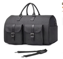 Load image into Gallery viewer, Garment Duffel Weekender Bag – Foldable Carry-On Suit Bag for Men