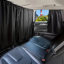 Load image into Gallery viewer, 4-Piece Car Window Privacy Curtain Set with Rear Divider and Storage Bag
