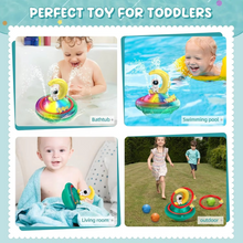 Load image into Gallery viewer, Interactive Astronaut Bath Toy with Automatic Water Spray, Lights, and Music