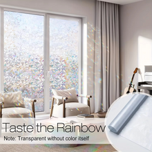 Load image into Gallery viewer, Spectra Static Cling Privacy Window Film – Rainbow Patterns & Stained Glass Effects