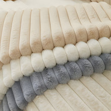 Load image into Gallery viewer, Luxurious Winter Sofa Cover Made Of Soft Faux Rabbit Fur