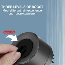 Load image into Gallery viewer, High Pressure 3-Mode Shower Head with Built-In Filter and Massage Brush