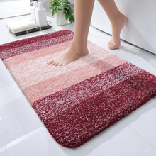 Load image into Gallery viewer, Extra Soft Absorbent Microfiber Bathroom Rug Mat Non Slip Plush Shaggy Bath Carpet