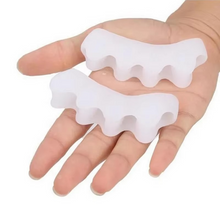 Load image into Gallery viewer, Soft Silicone Toe Separators for Bunion Relief and Alignment, 1 Pair