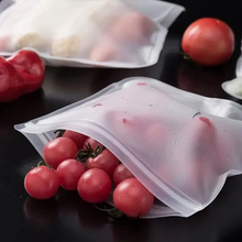 Load image into Gallery viewer, Reusable Silicone Food Storage Bags and Containers