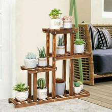 Load image into Gallery viewer, Adjustable 9-Tier Corner Plant Display Stand