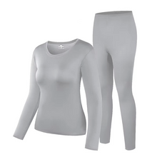 Load image into Gallery viewer, Men's Fleece Lined Thermal Underwear Set Winter Base Layer Top and Bottom