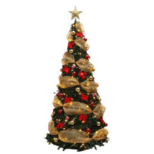 Load image into Gallery viewer, Retractable Decorative Folding PVC Artificial Christmas Tree