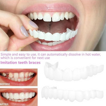 Load image into Gallery viewer, 2PCS Snap-On Veneer Dentures for Men and Women, Instant Temporary Tooth Cover for a Confident Smile