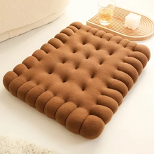 Load image into Gallery viewer, Biscuit Shaped Plush Cushion for Chairs and Sofas