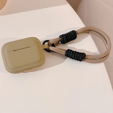 Load image into Gallery viewer, Soft Silicone Candy Color Earbud Case with Lanyard