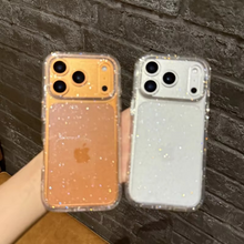 Load image into Gallery viewer, Luxury Bling Glitter Clear Phone Case Shockproof Transparent Soft Cover