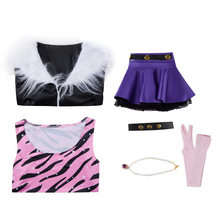 Load image into Gallery viewer, Cosplay Costume Set – Top, Coat and Skirt Outfit for Halloween and Carnival
