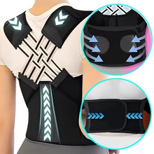 Load image into Gallery viewer, Adjustable Upper Back Posture Support, Alignment Strap for Men and Women