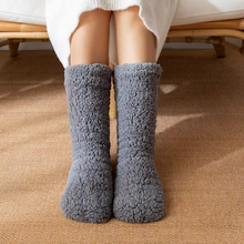 Load image into Gallery viewer, Luxurious Velvet-Lined Winter Socks with Anti-Slip Soles