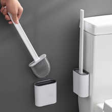Load image into Gallery viewer, Clean Silicone Toilet Brush, Modern Flexible Design