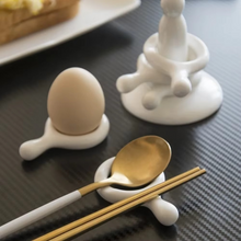 Load image into Gallery viewer, Ceramic Chopstick Holder and Spoon Rest Set for Elegant Table Setting
