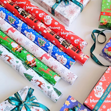 Load image into Gallery viewer, Premium Christmas Wrapping Paper and Gift Packaging Set