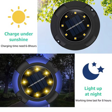Load image into Gallery viewer, Vibrant Solar Garden Lights – Outdoor Multicolor LED Ground Lights