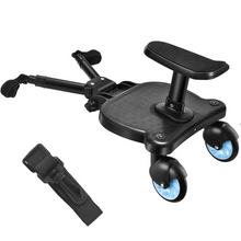 Load image into Gallery viewer, Twin Stroller Ride Along Standing Board with Detachable Seat