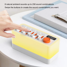 Load image into Gallery viewer, Smart Sleep Sound Machine with RGB Night Light and Bluetooth Speaker