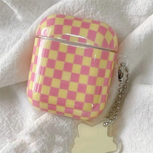 Load image into Gallery viewer, Striped Grid Protective Case for Wireless Earphones