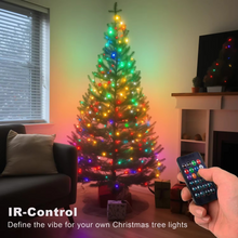 Load image into Gallery viewer, RGB IC Smart LED String Lights for Indoor and Outdoor Decoration