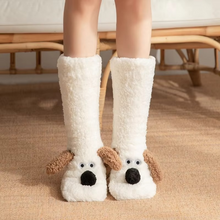 Load image into Gallery viewer, Luxurious Velvet Coral Fleece Winter Socks for Women