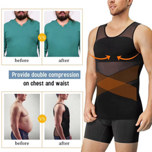 Load image into Gallery viewer, Men's Compression Tank Top for Firm Core Support