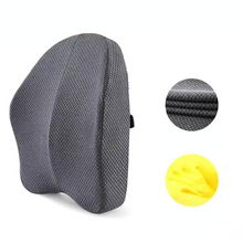 Load image into Gallery viewer, Memory Foam Orthopedic Seat Cushion with Tailbone and Lumbar Support