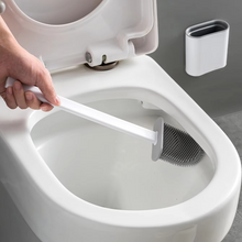 Load image into Gallery viewer, Clean Silicone Toilet Brush, Modern Flexible Design