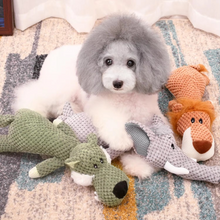 Load image into Gallery viewer, Durable Plush Squeaky Dog Toy for Large Breeds