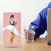 Load image into Gallery viewer, Retro Rectangular Facial Tissue Box Case for Vanity, Countertop, or Nightstand