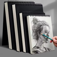 Load image into Gallery viewer, Premium Eco-Friendly Spiral Sketch Pad with Acid-Free Thick Paper – Multiple Sizes