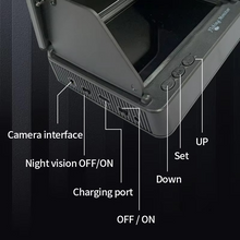 Load image into Gallery viewer, Portable 1080P HD Fish Finder Underwater Camera with 4.3 Inch LCD and Night Vision