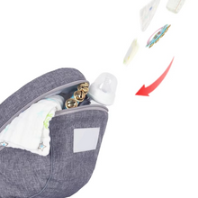 Load image into Gallery viewer, Ergonomic Baby Carrier with Adjustable Hip Seat and Supportive Waist Belt