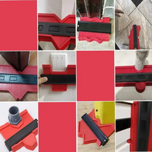 Load image into Gallery viewer, Precision Contour Gauge Ruler for Woodworking, Tiling, and Construction