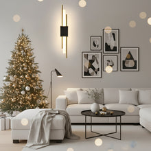 Load image into Gallery viewer, Modern LED Wall Light, Metal and Acrylic Wall Lamp with 3 Light Colors