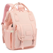 Load image into Gallery viewer, Baby Diaper Backpack with Stroller Hooks, Waterproof Travel Maternity Bag for Everyday Essentials